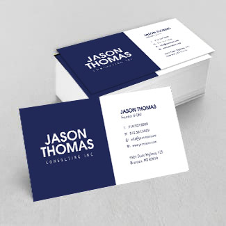 Business cards with many options to customize.