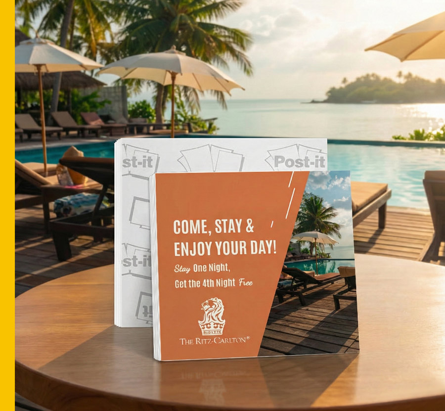 visual of a full color Post-it Notes product image