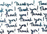 handwritten messaging for authenticity