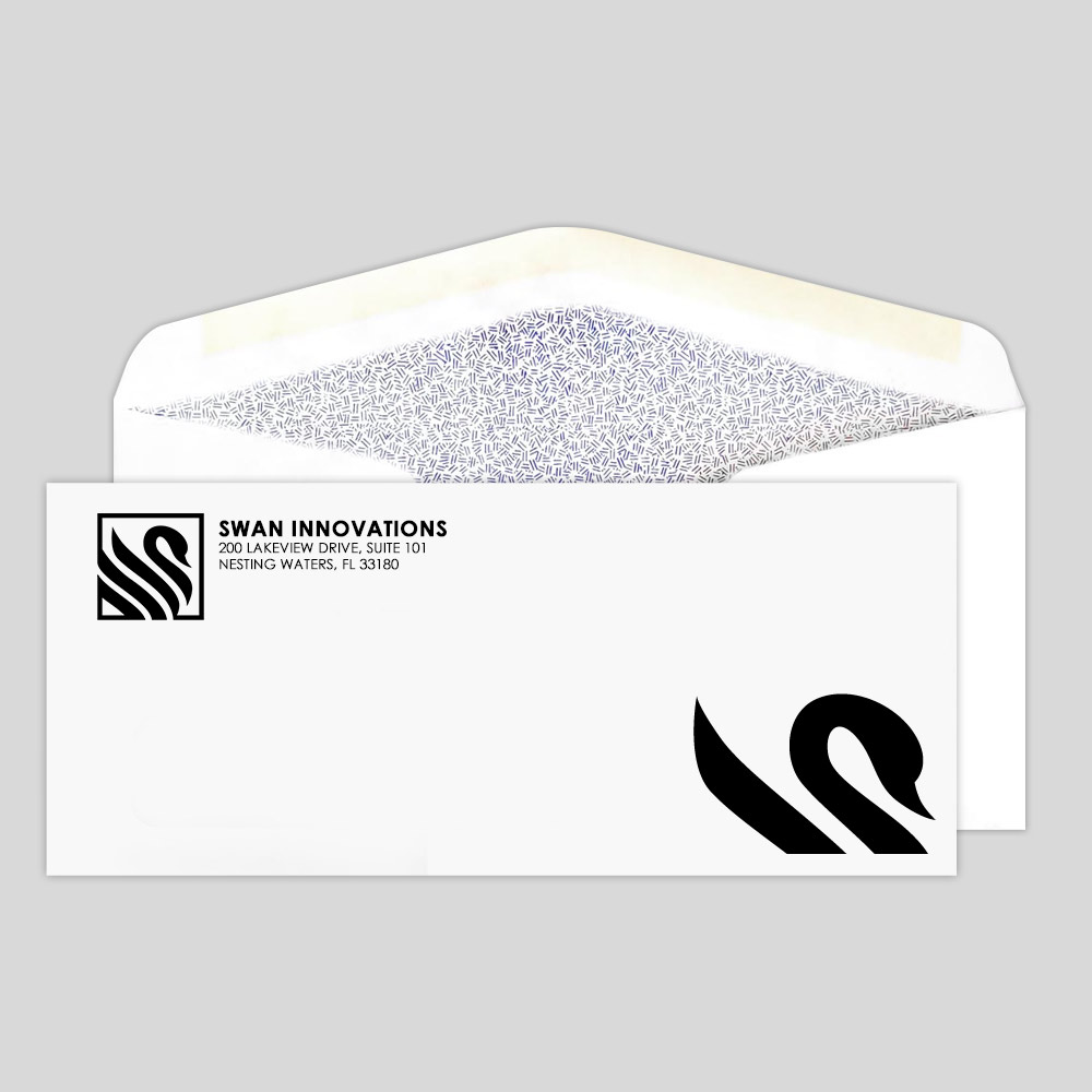 #10 Regular envelope with security tint