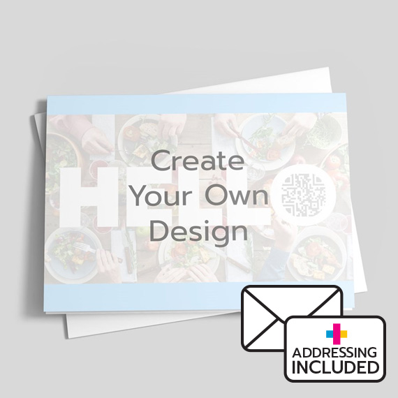 Use our blank card to create your own unique all occasion cards