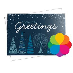 Image of a season's greetings card