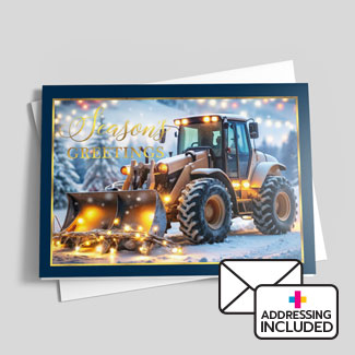 Showcase your profession when you send holiday wishes