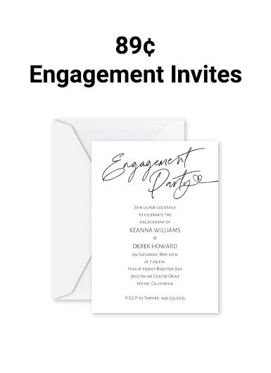 Engagement Party Invitations