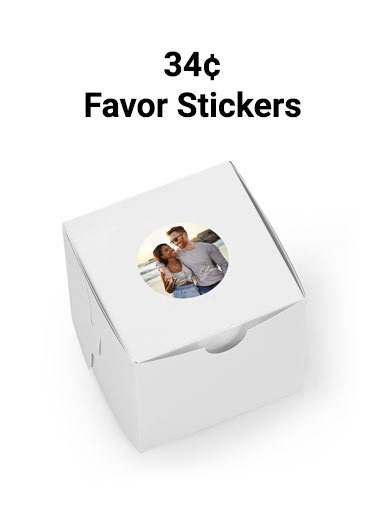 Wedding Favor Stickers Wedding Favor Stickers