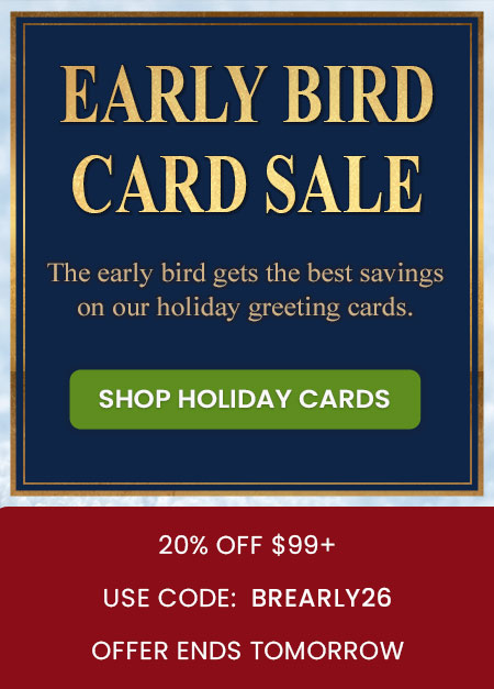 Early Bird Card Sale