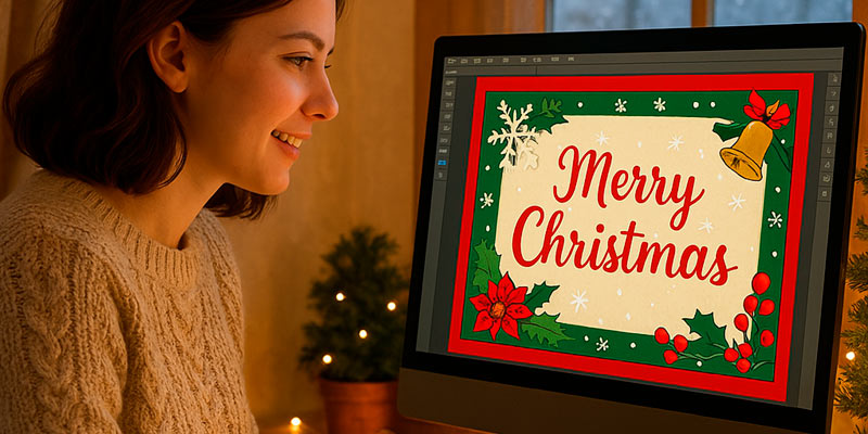 How to Make AI Christmas cards