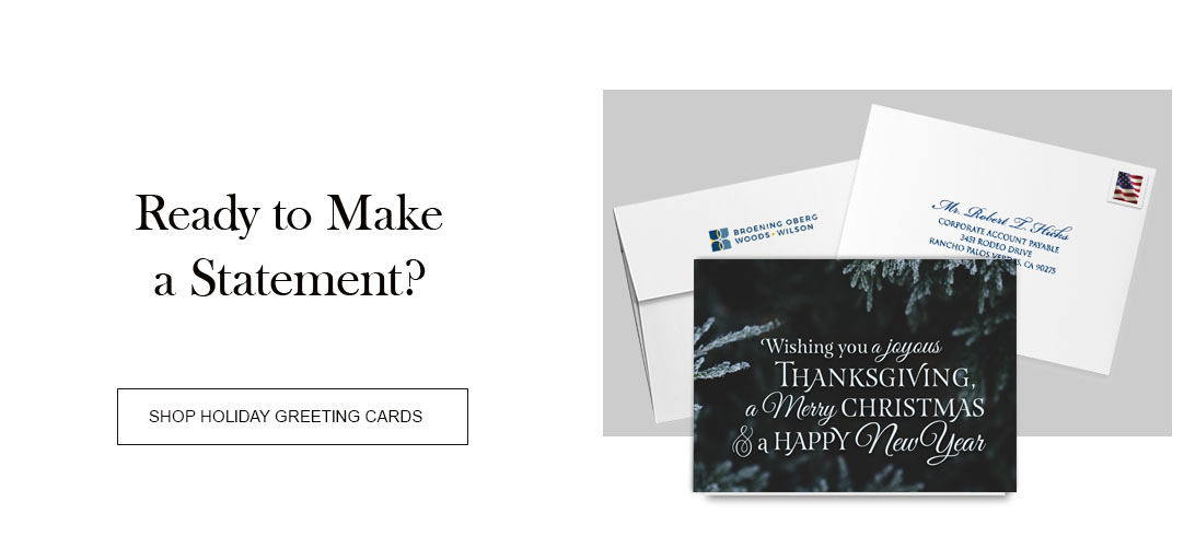 Shop Business Holiday Greeting Cards
