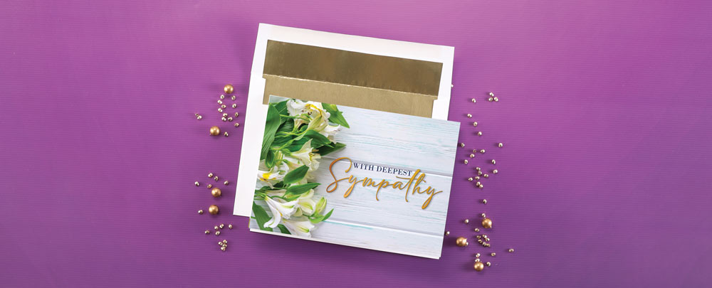 Forever Blooming Sympathy Card