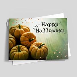 Halloween cards for business and family.