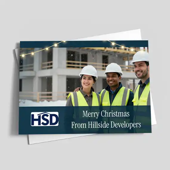Create your own holiday greeting cards for your business