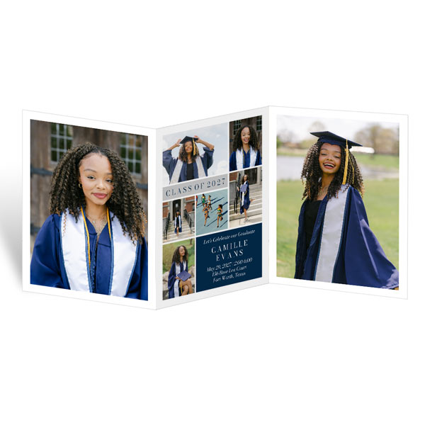 Class Curve Graduation Party Invitations