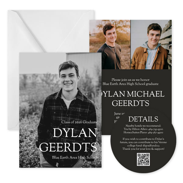 Graduation Announcements with QR Code: The Clever Trend Every Grad Should Try