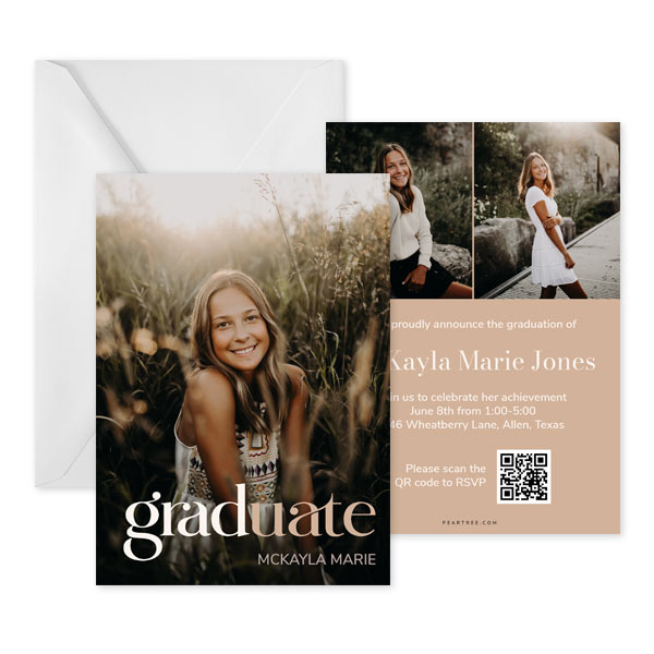 Graduation Announcements with QR Code: The Clever Trend Every Grad Should Try