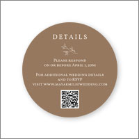 Printed Wedding Invitations with Online RSVP: Classic Charm Meets Click-and-Send Convenience