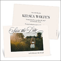 When to Send Graduation Save the Dates