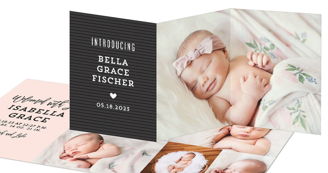 How to Include Your Baby's Nickname on Your Birth Announcements Image