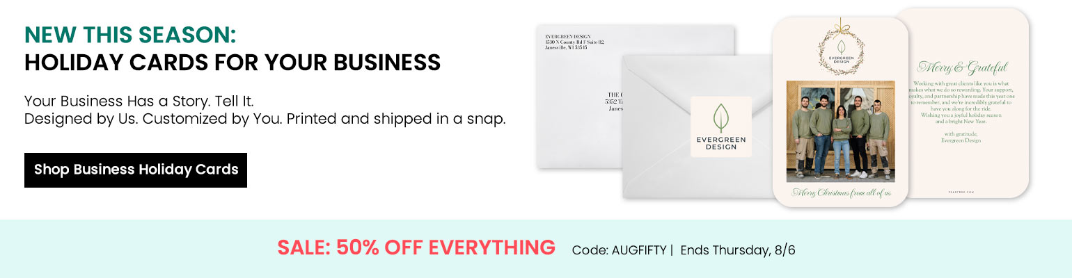 Shop save the dates with AUGFIFTY offer
