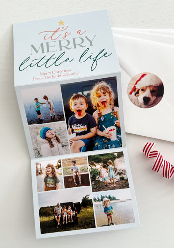 Trifold Christmas cards