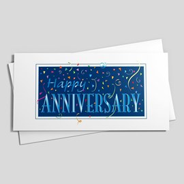 Confetti Pops Anniversary Card