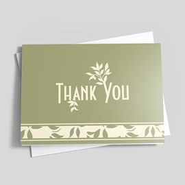 Sophisticated Sage Thank You