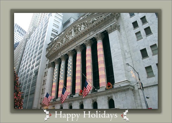 Greetings from Wall Street