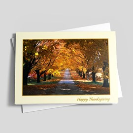 Colorful Leaves Thanksgiving