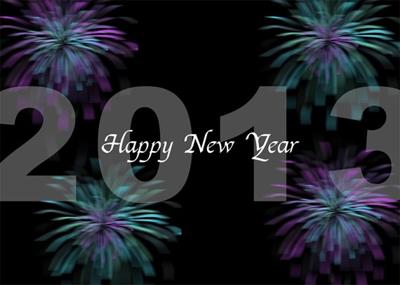 Fireworks Fun New Year Card