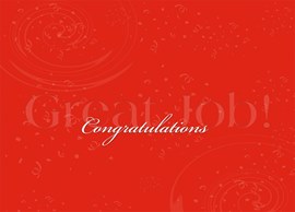 Red Congratulations Value