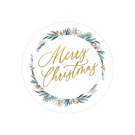 Winter Wreath - Envelope Seal