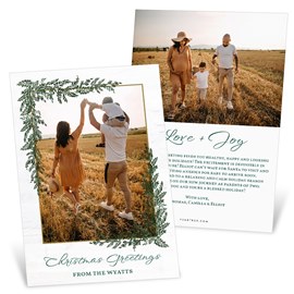 Winter Border - Christmas Card