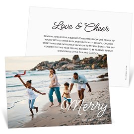 Merry Greeting - Christmas Card