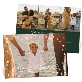 Glowing Lights - Christmas Card