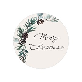 Winter Greenery - Envelope Seal