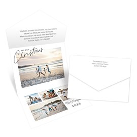 Minimalist Holiday - Seal & Send Christmas Card