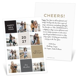 Year of Photos - New Year Card
