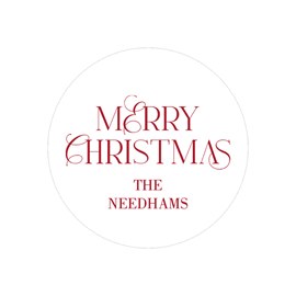 Festive Type - Envelope Seal