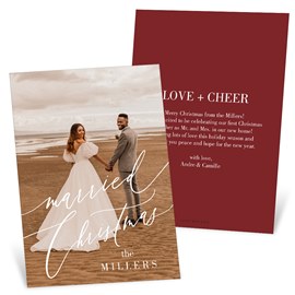 Married for Christmas - Christmas Card