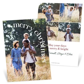 Arched Greeting - Christmas Card