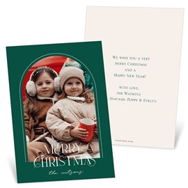 Festive Arch - Christmas Card
