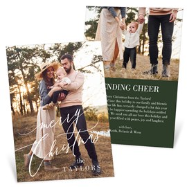 Flourishing Merry - Christmas Card