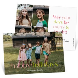 Holiday Brights - Christmas Card
