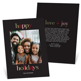 Bright Palette - Christmas Card