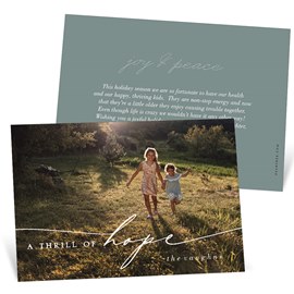 Hopeful Holiday - Christmas Card
