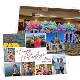 Happy Holiday Collage - Christmas Card