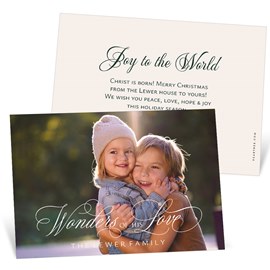 His Love - Christmas Card