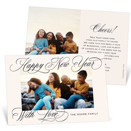 Flourishing New Year - New Year Card