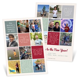 Favorites of the Year - Christmas Card