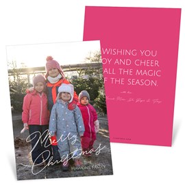 Scripted Christmas - Christmas Card