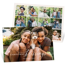 Christmas Blessings - Christmas Card